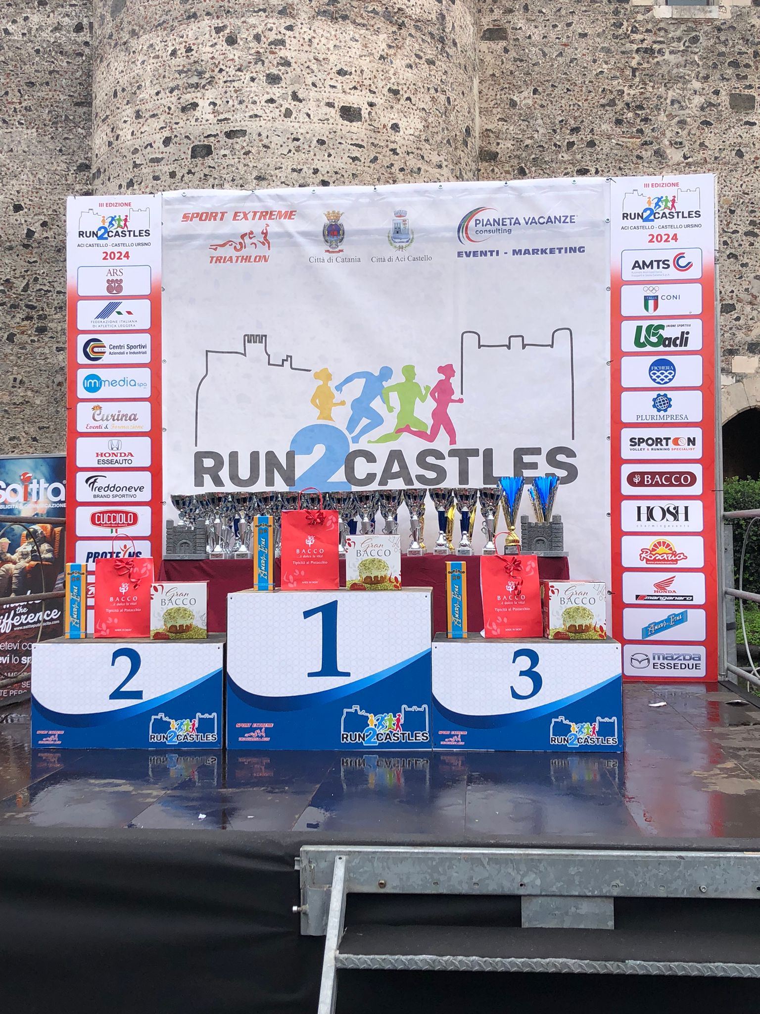 Filippo Saverio Amati iscrive il proprio nome nell’albo d’oro della Run 2 Castles.